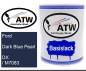 Preview: Ford, Dark Blue Pearl, DX / M7083: 1L Lackdose, von ATW Autoteile West.